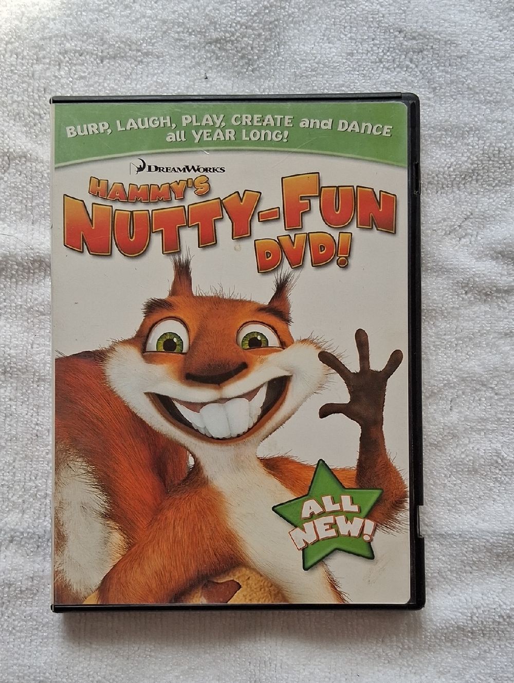 DreamWorks Hammy's Nutty-Fun DVD